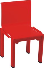 Steady Red Plastic Baby side Chair ergonomic dining room furniture children kids chairs