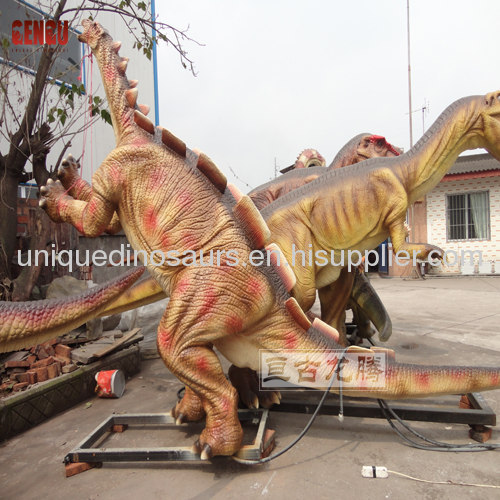 amusement park animatronic dinosaur