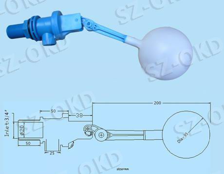 high pressure float valve