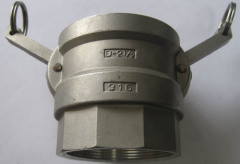 Stainless steel quick coupling