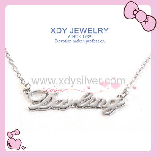 silver jewelry necklace