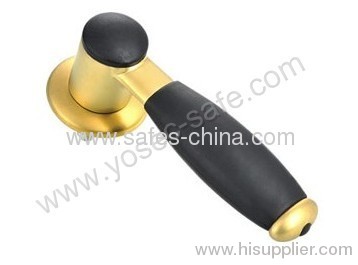 Fireproof Gun safe handles supplier with brass color