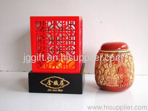 luxury wooden box tea packaging food container