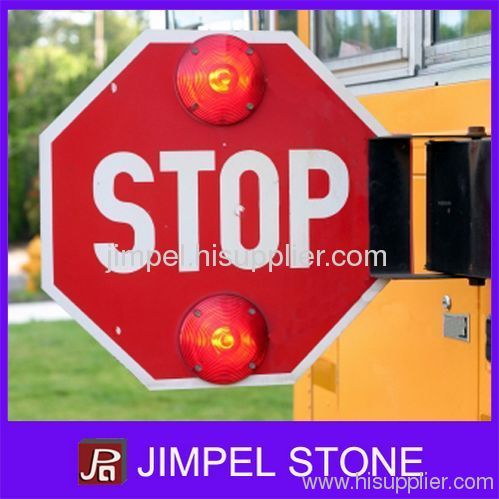 Stop Sign on School Bus