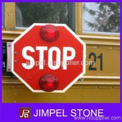 Popular School Bus Stop Warning Sign