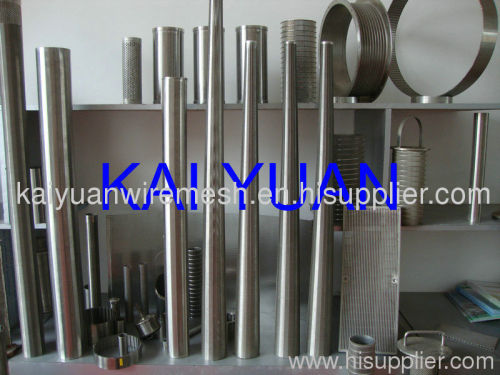 Cone style wedge wire cylinder wedge wire pipes