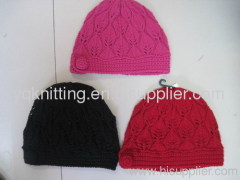 Ladies' acrylic bennie