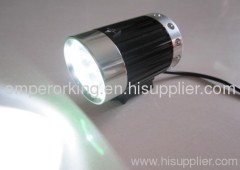 Bicycle light with 1pc CREE XM-L U2 LED