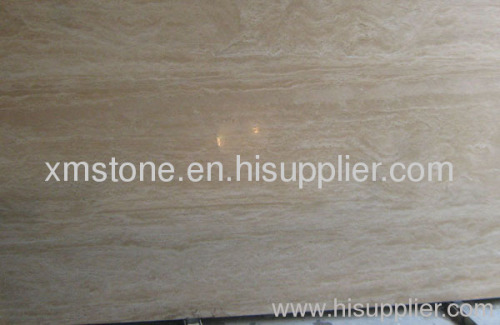 Beige travertine