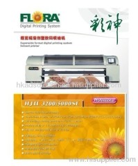Solvent printer on Spectra Nova printheads 3,2m or 5m wide HJ3200/5000SE