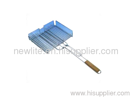 smooth handle iron Barbecue net