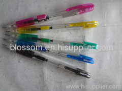Popular plastic colorful mechanical pencil