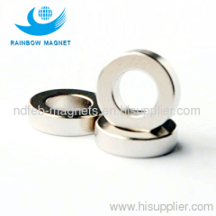 Sintered NdFeB ring magnets.Super strong permanent magnet