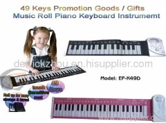 Flexible Roll up piano/Roll up Electronic piano