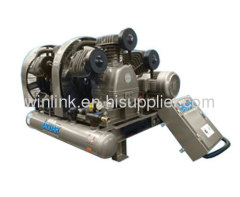 Oil-free air compressor with power 15Hp