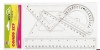 Promotional 20cm &30cm Plastic ruler set