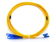 SC - LC Singlemode Duplex fiber Patch Cord