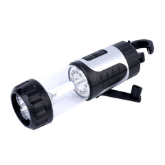 High-power dynamo rechargeable flashlight