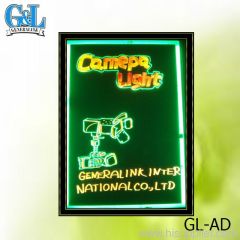 Scratch resistant Fashionable LED writing board GL-AD
