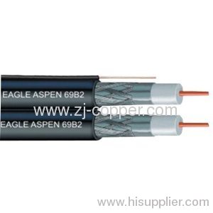 Dual RG6 ; RG6 ; Coaxial cable