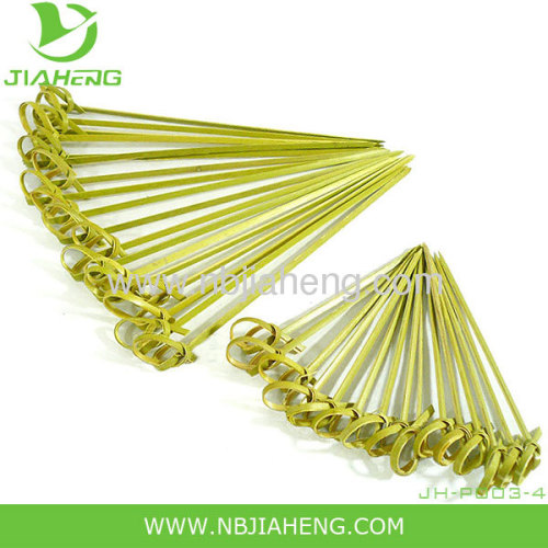 Premium Bamboo knotted skewers 100 pieces