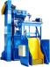 Tumble Shot Blasting Machine-Rubber Belt Conveyor