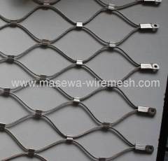 woven stainless steel cable mesh