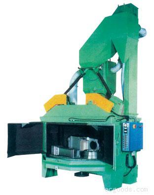 Wheel shot blasting machine