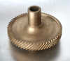 Hot forged drive shaft gear for electric reaper