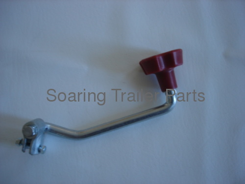 Repair Parts for Round Tube Jacks--2000# & 5000# Solid red knob handle