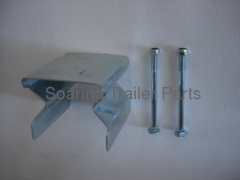 Repair Parts for Square Tube Drop Leg Jacks--Sidewind 7000# jack cap with screws