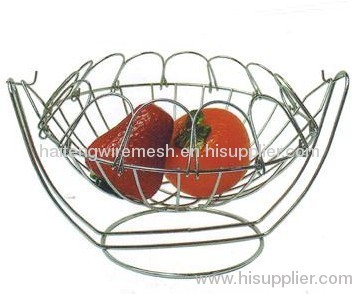 Stainless steel wire mesh fruit basket