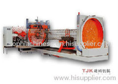 Rebar cage making machine