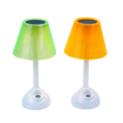 Solar desk lamps