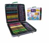 Metalic box color pencil set