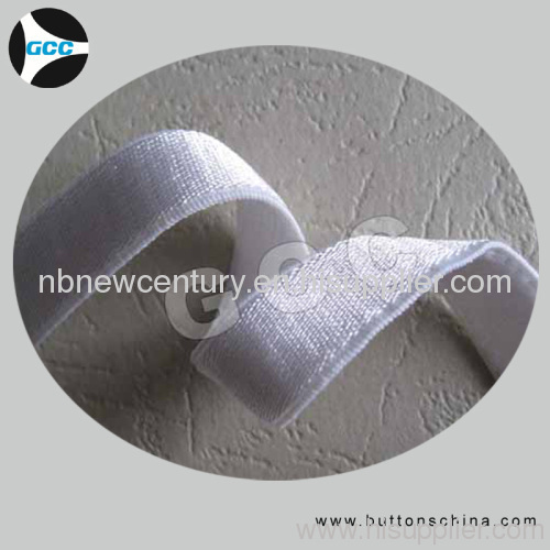 woven elastic tape with garment