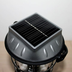 Solar camping light with no batteries