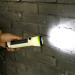 LED emergency hand-press flashlight with multi-functions