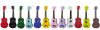 Quality Aquila Colorful Ukulele Soprano ESU-S03