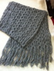 Ladies' acrylic scarf