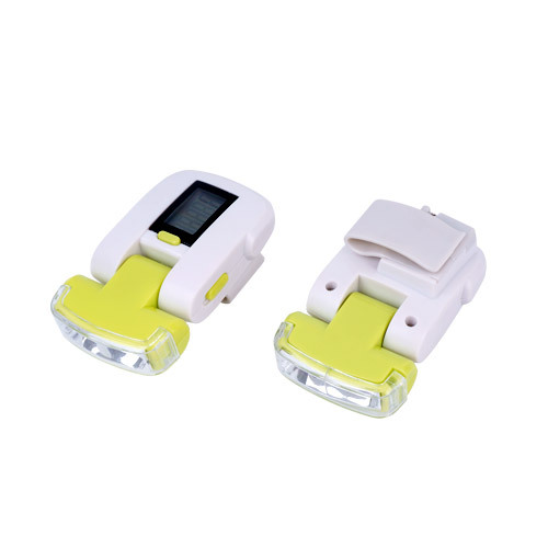 Solar Pedometer with light