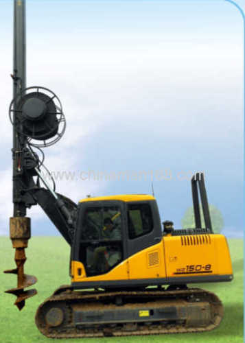 Crawler type multi-function rotary drilling rig