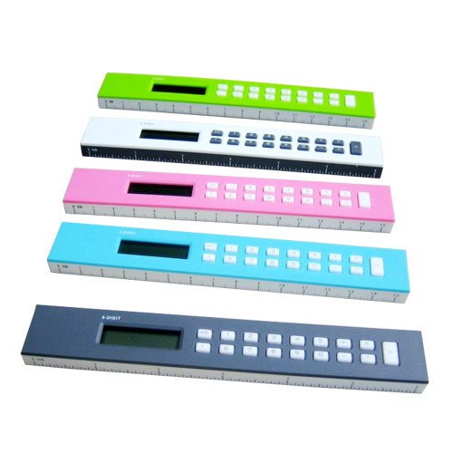PLA calculator with rulers