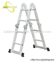 Aluminium domestic folding Multi-purpose ladder(HM-102)