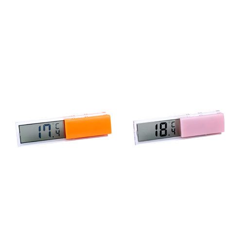 Mini digital clock with temperature