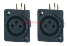 3-pin XLR female chassis sockets