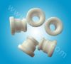 Grooved ceramic eyelet (Alumina textile ceramic eyelets)