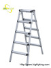 Aluminium folding Double side step ladder(HD-105)
