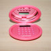 Pink foldable mirror calculators