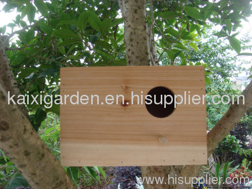 Wooden Bird House&Bird feeder